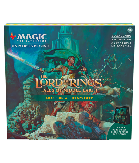 Scene Box Lord of the Rings: Tales of Middle-Earth. Aragorn at Helm's Deep