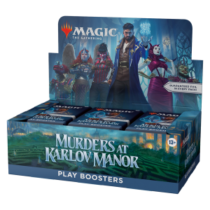 Дисплей Play бустеров Murders at Karlov Manor
