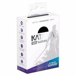 Протекторы Ultimate Guard Katana Black  Протекторы Ultimate Guard Katana Black