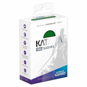 Протекторы Ultimate Guard Katana Green Протекторы Ultimate Guard Katana Green